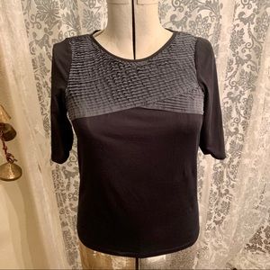 Banana Republic black stretchy shirt